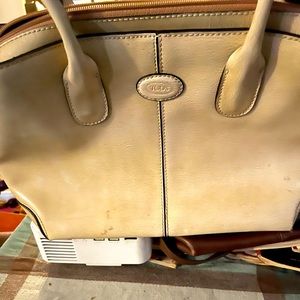 Tods Tan Handbag
